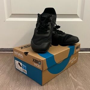 Xero Shoes HFS Black Running Shoes Men Size 10.5 new in box!
